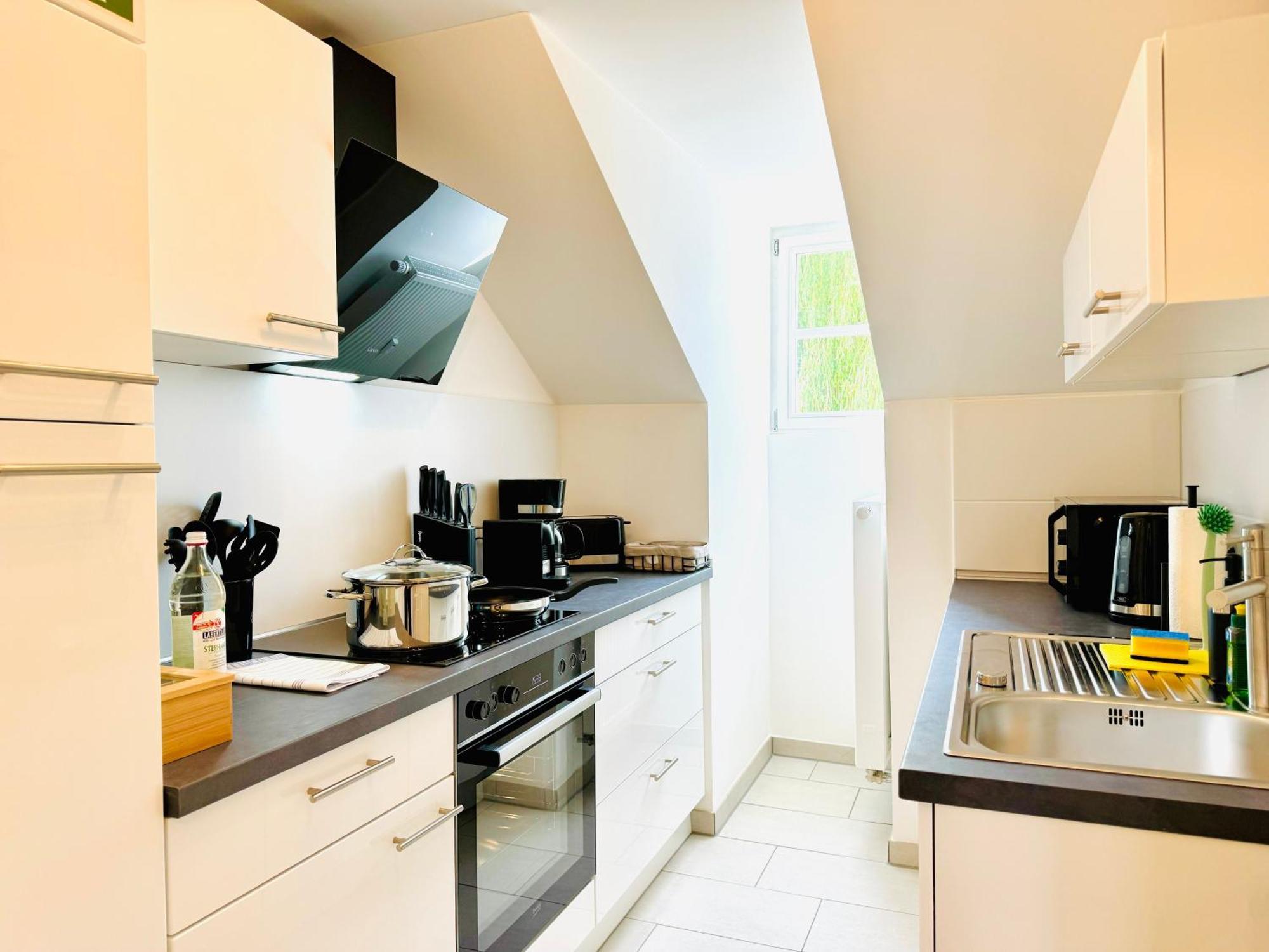 E&K Living - Design Apartments - Netflix - Audi - In Village - Free Parking 잉골슈타트 외부 사진