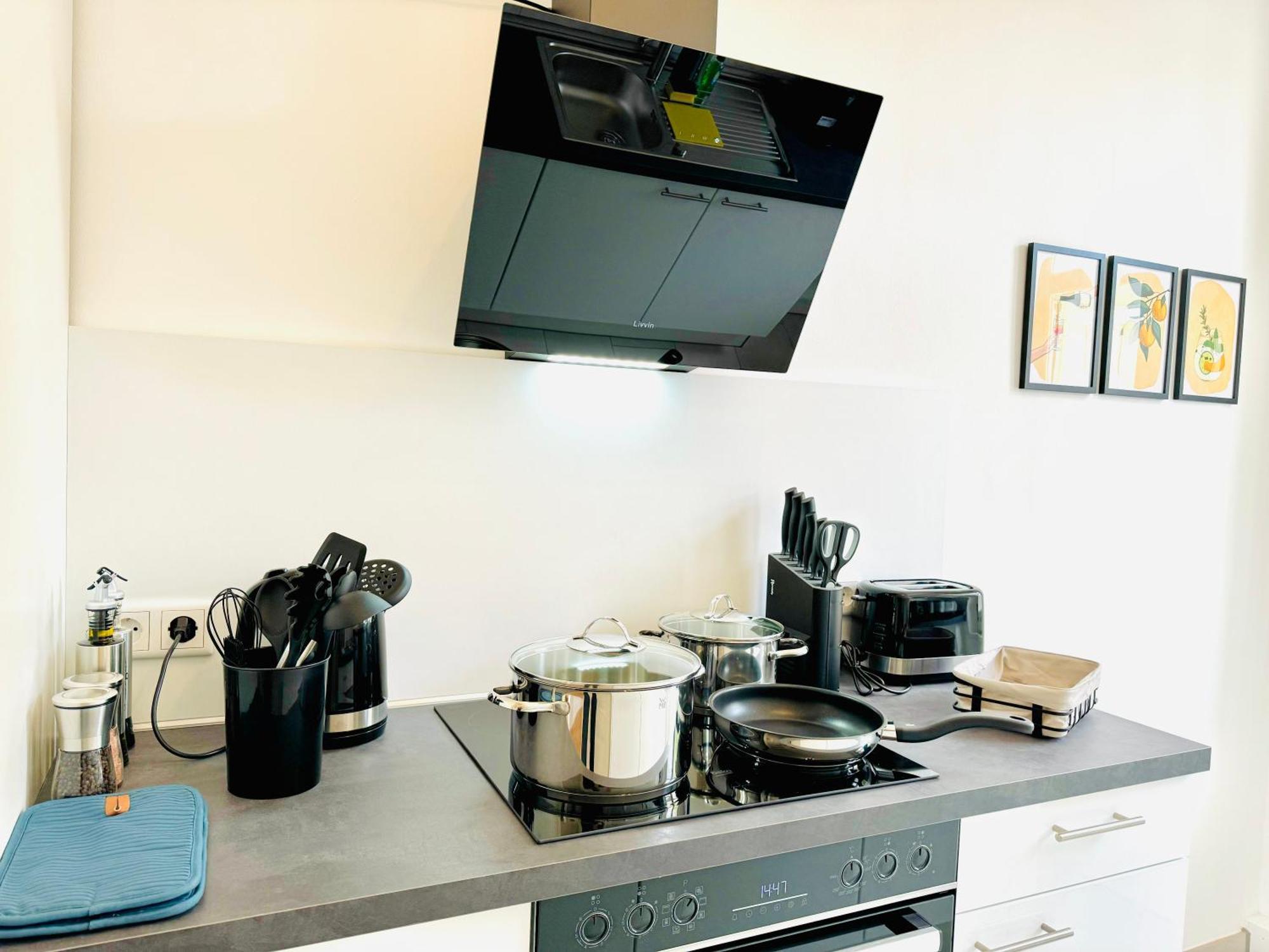 E&K Living - Design Apartments - Netflix - Audi - In Village - Free Parking 잉골슈타트 외부 사진