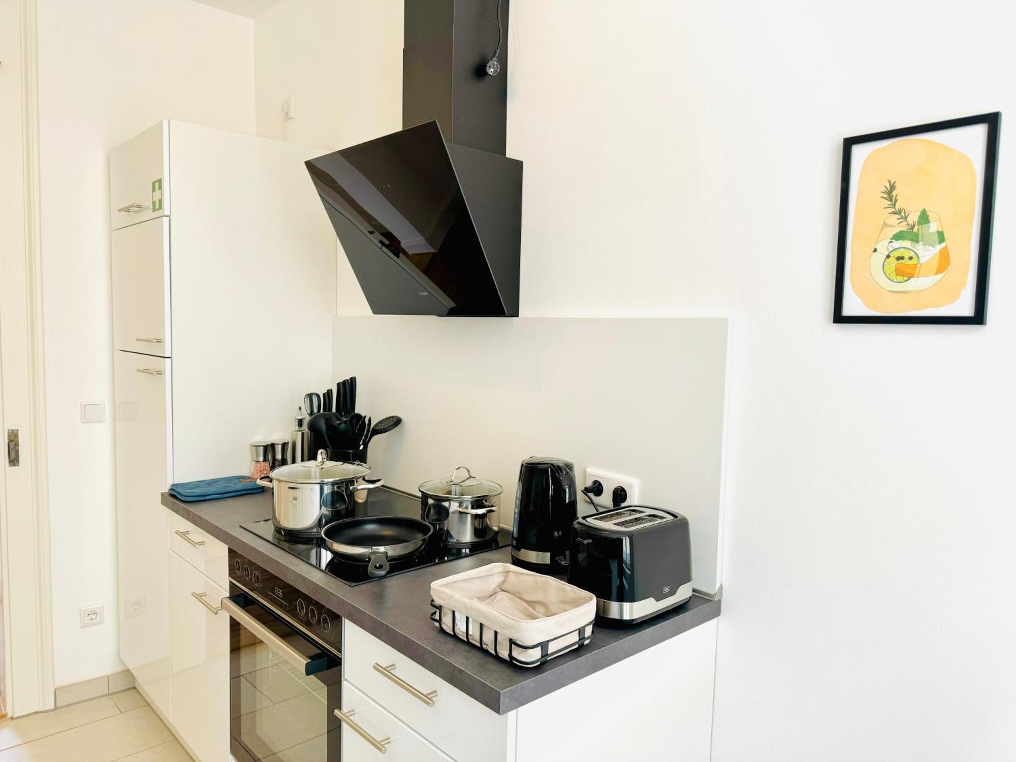 E&K Living - Design Apartments - Netflix - Audi - In Village - Free Parking 잉골슈타트 외부 사진
