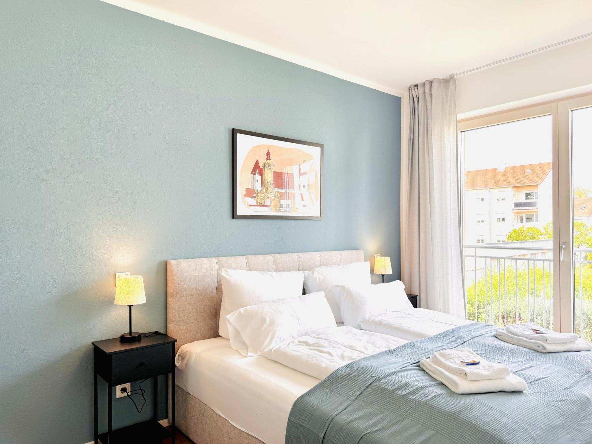 E&K Living - Design Apartments - Netflix - Audi - In Village - Free Parking 잉골슈타트 외부 사진
